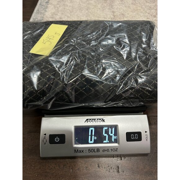 Jones New York Black Gold Diamond Pattern Sleeveless Knit Vest Top Sz Large - Picture 9 of 9